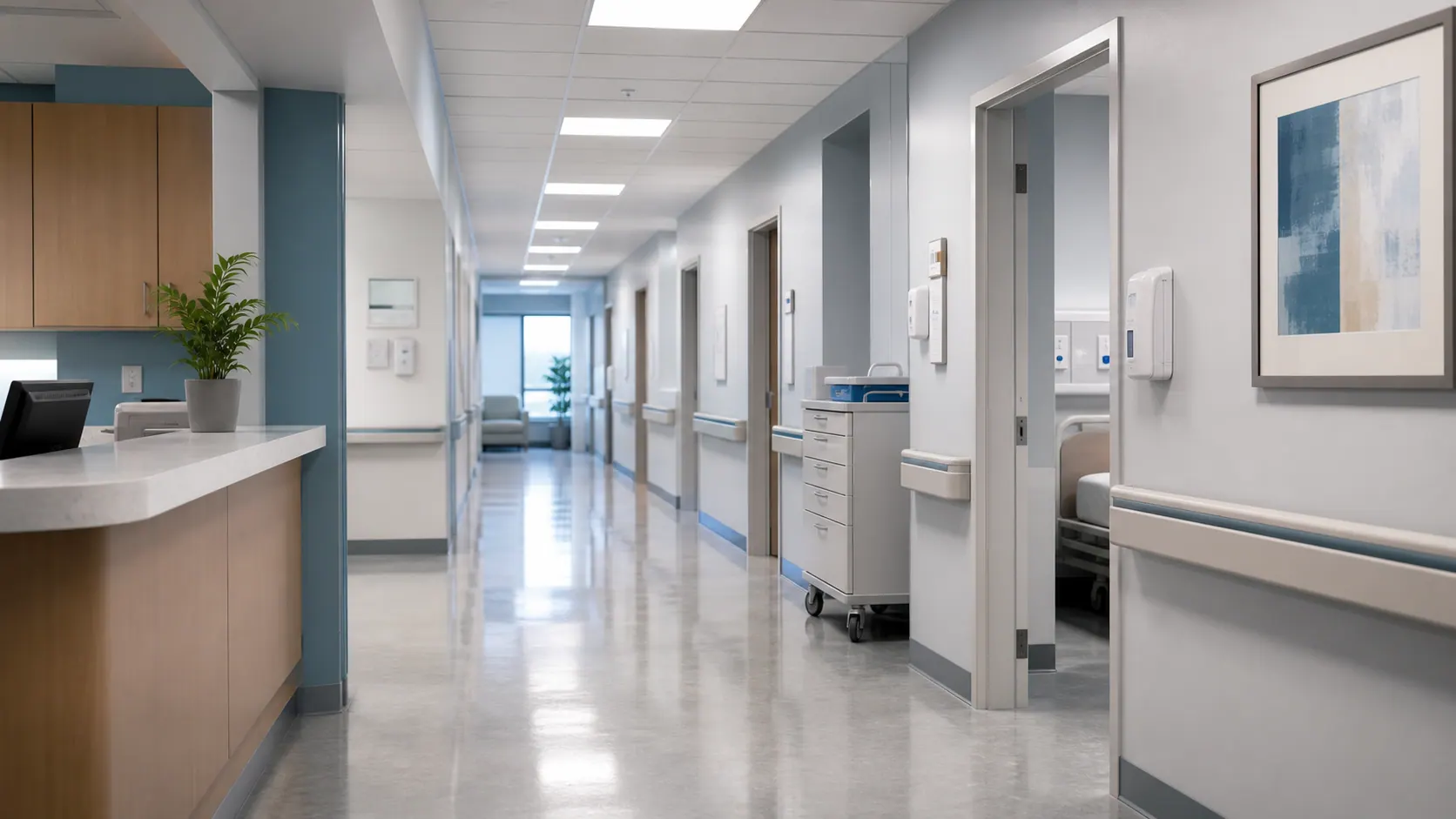 Healthcare facility pest control environment