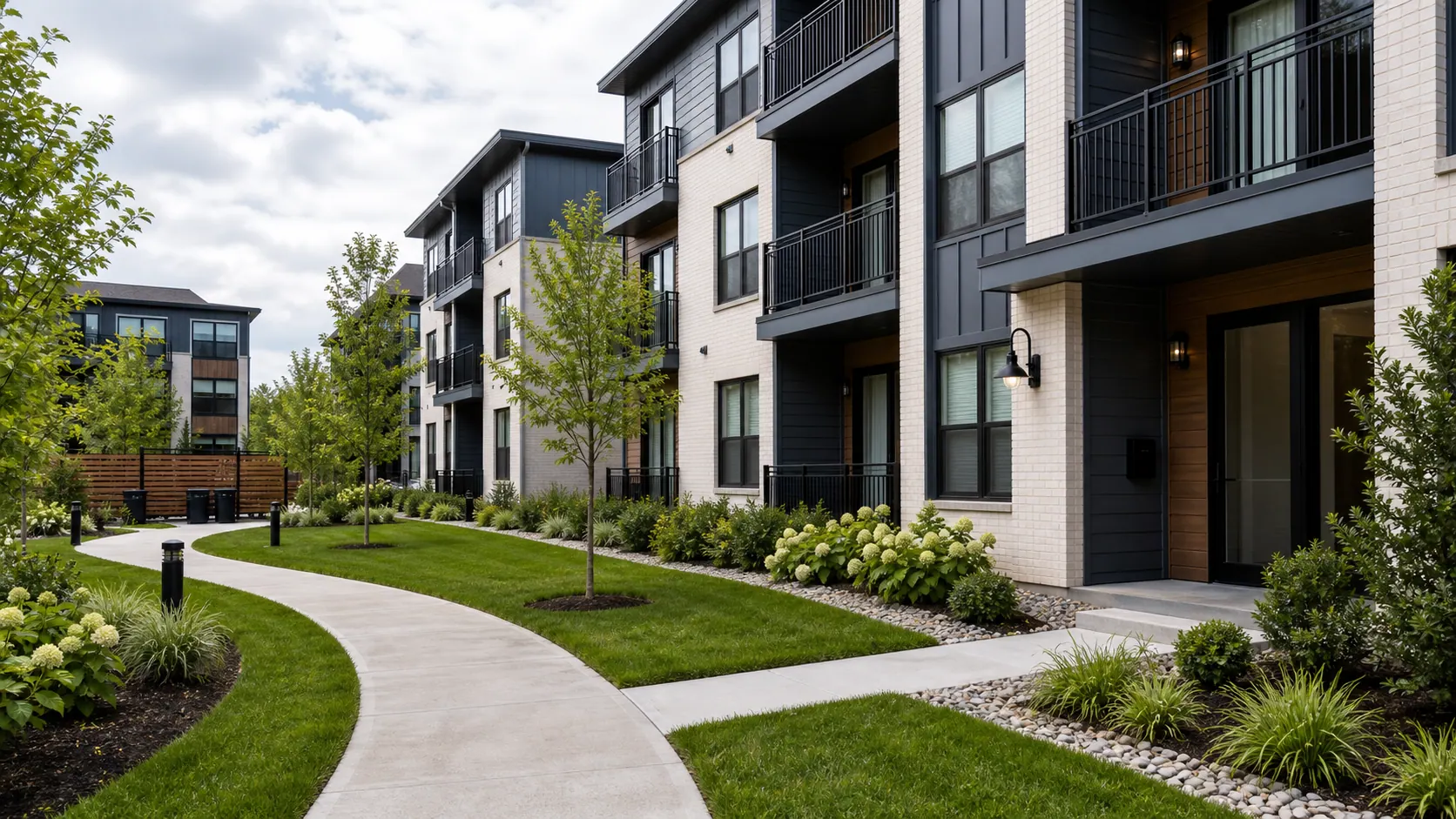 Managed apartment community pest control environment