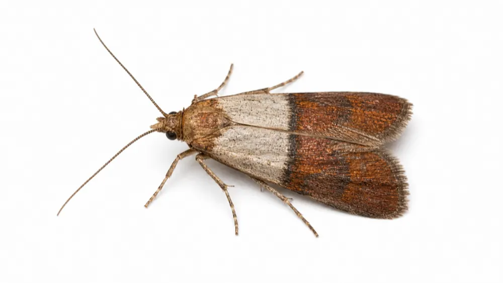 Pantry Moth macro pest image