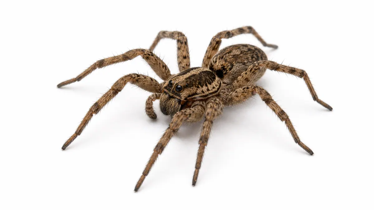Wolf Spider comparison pest image